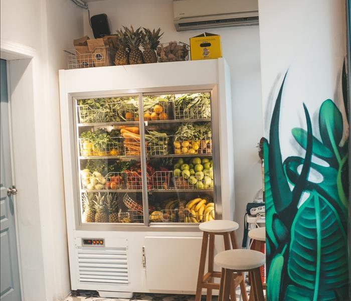 produce fridge
